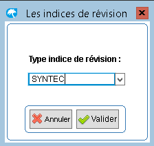 Comment rechercher les indices des formules de révision