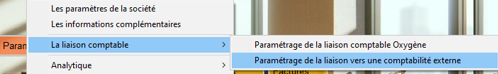 menu liaison comptabilité externe
