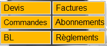 Boutons Commandes, BL, Abonnements, Règlements