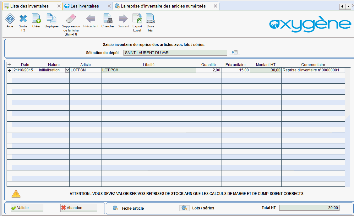 Gestion commerciale