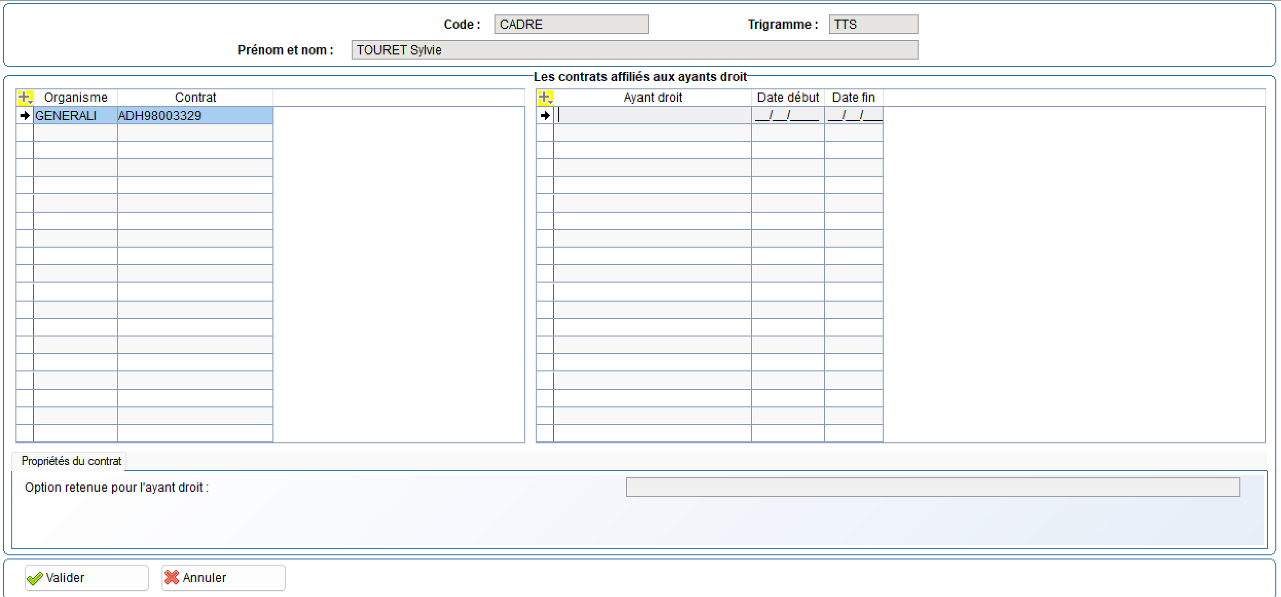 ECRAN_GESTION_CONTRATS_PREVOYANCE_AYANTS_DROITS